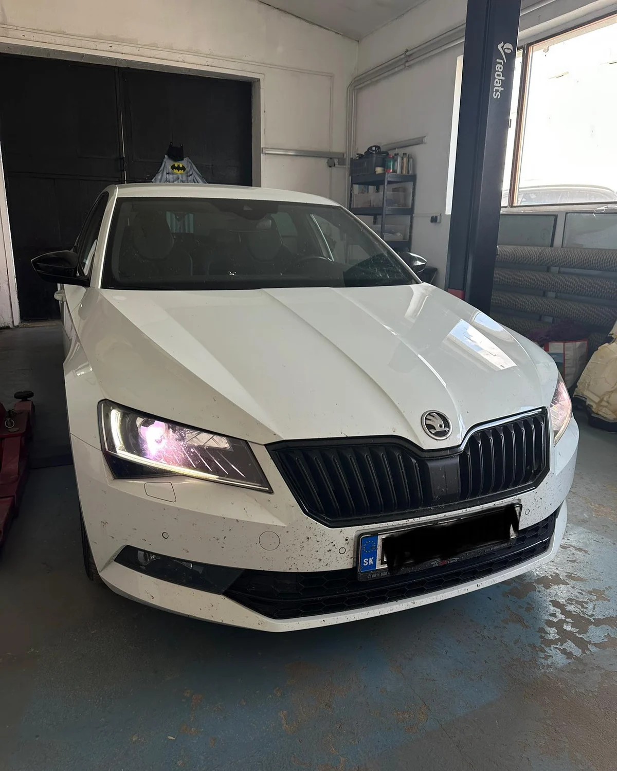 Škoda Superb v dielni AZ Cars Electronic